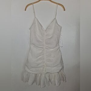 Elegant White Mini Dress